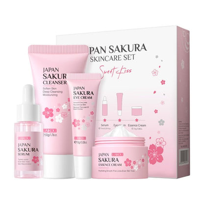 Bright & Radiant Skin Kit 🌸✨ 4-Step Sakura Routine for Smooth, Glowing Skin